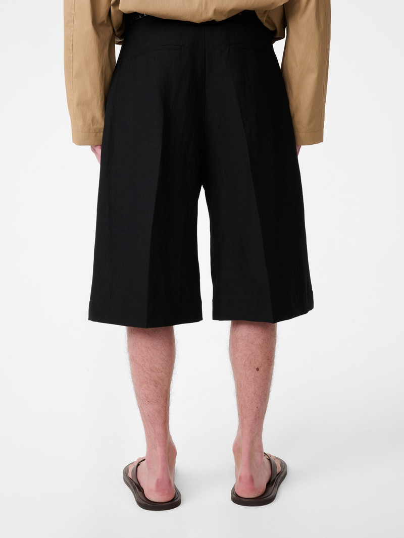 Fowld Linen Short 6