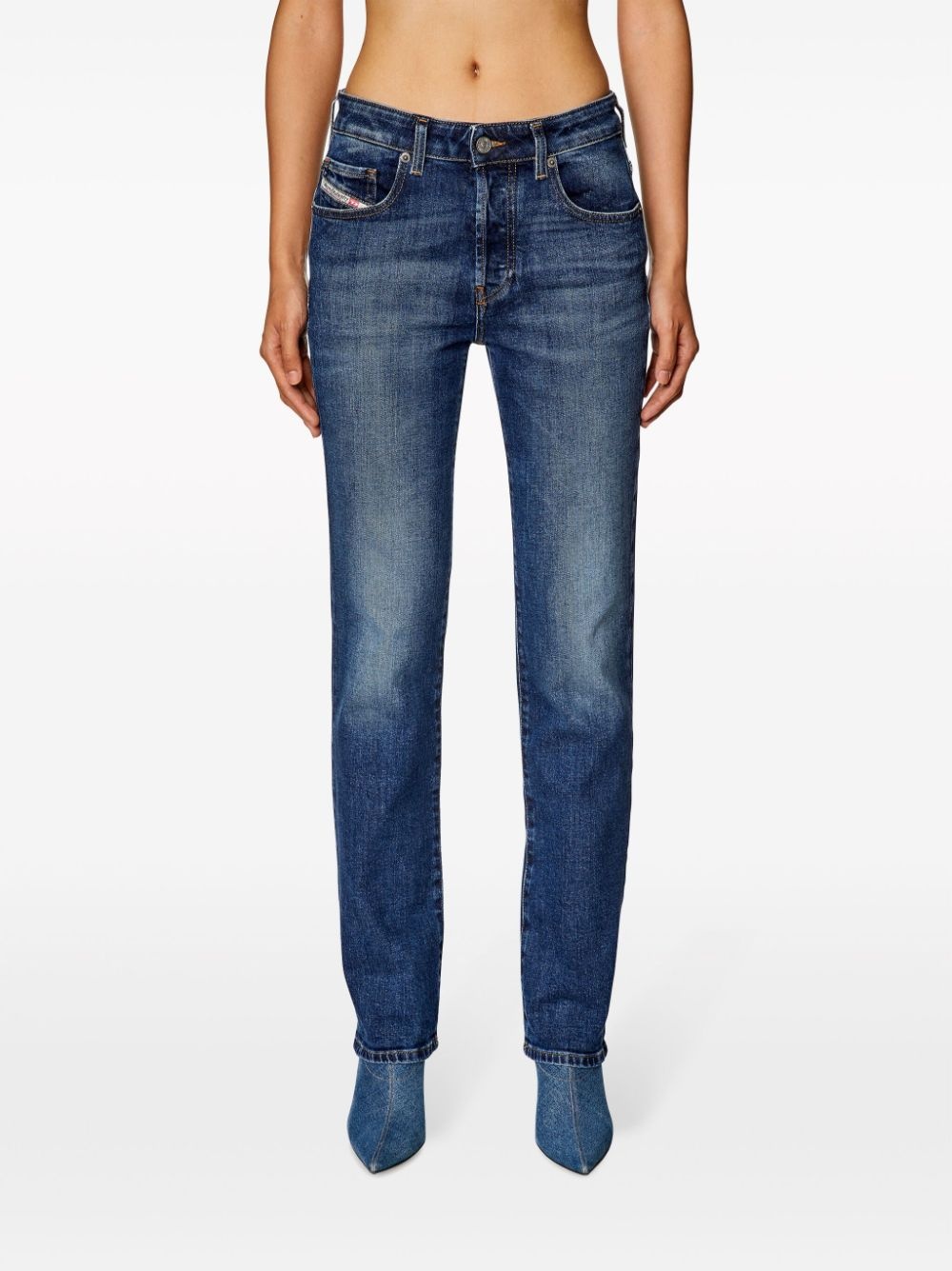 D-Mine 1989 mid-rise slim-cut jeans - 3