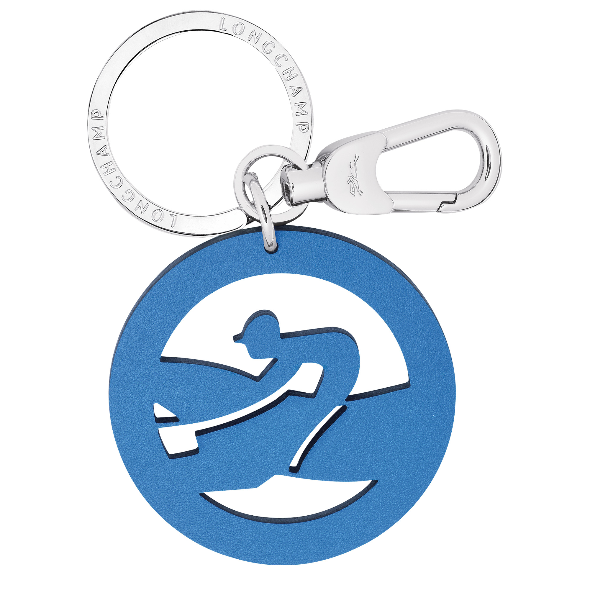 Box-Trot Key rings Cobalt - Leather - 1