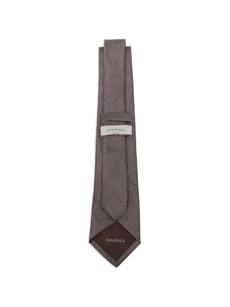 Canali patterned tie outlook