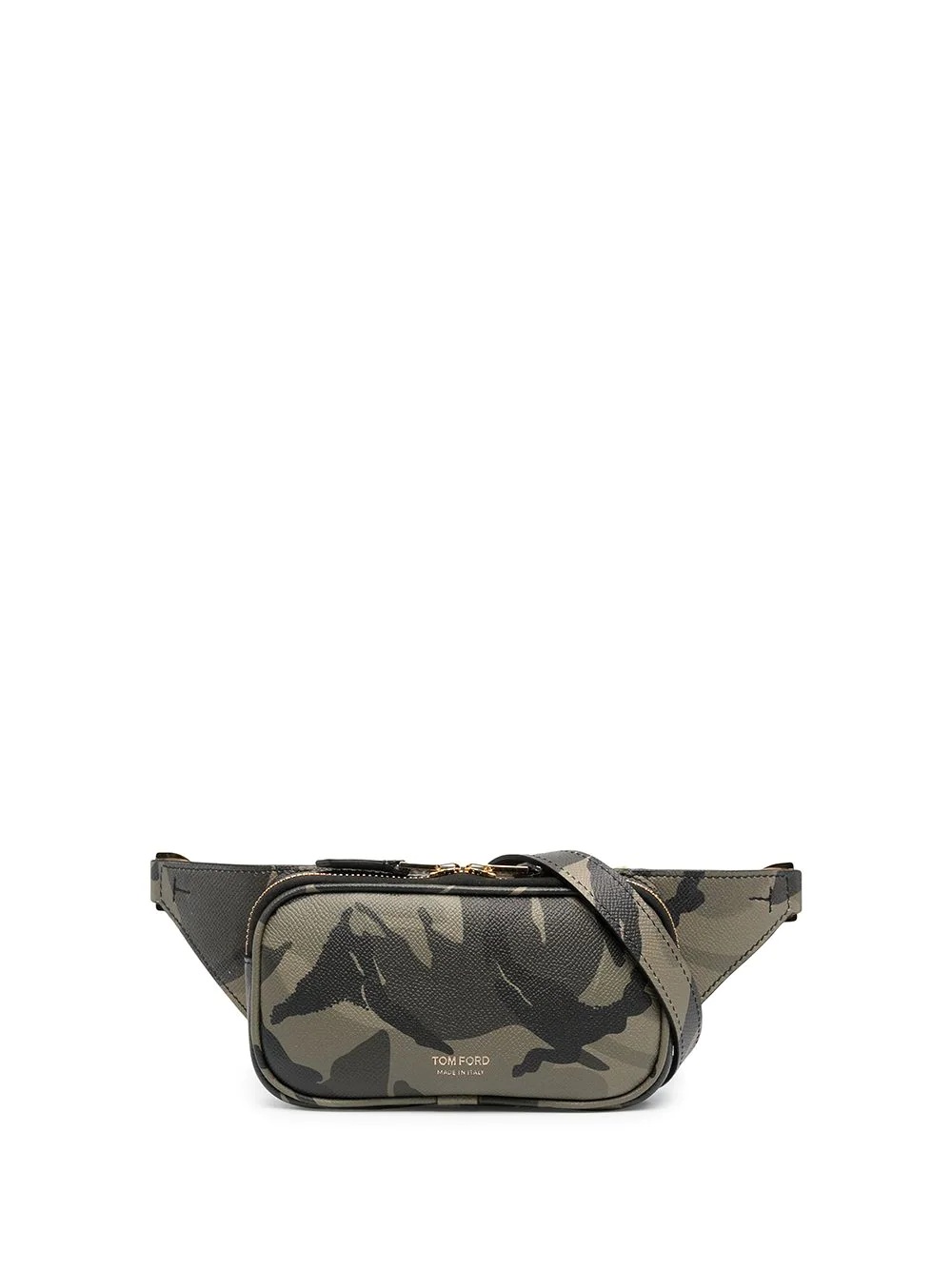 camouflage-print belt bag - 1