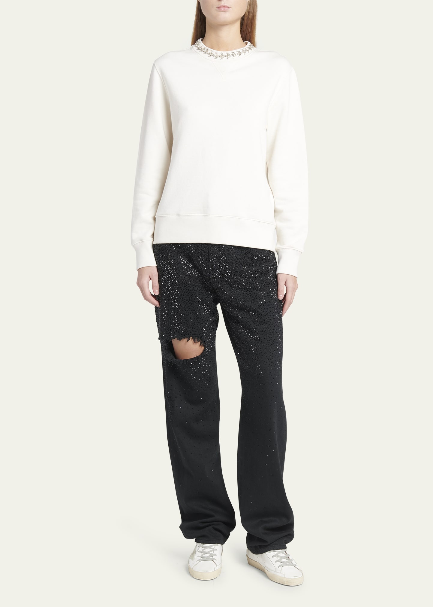 Journey Crewneck Crystal Sweatshirt - 2