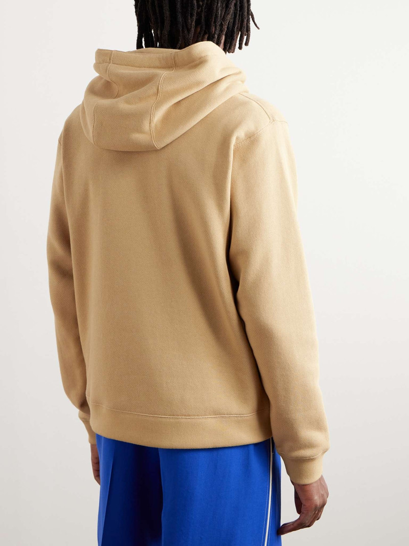 Logo-Appliquéd Cotton-Jersey Hoodie 3