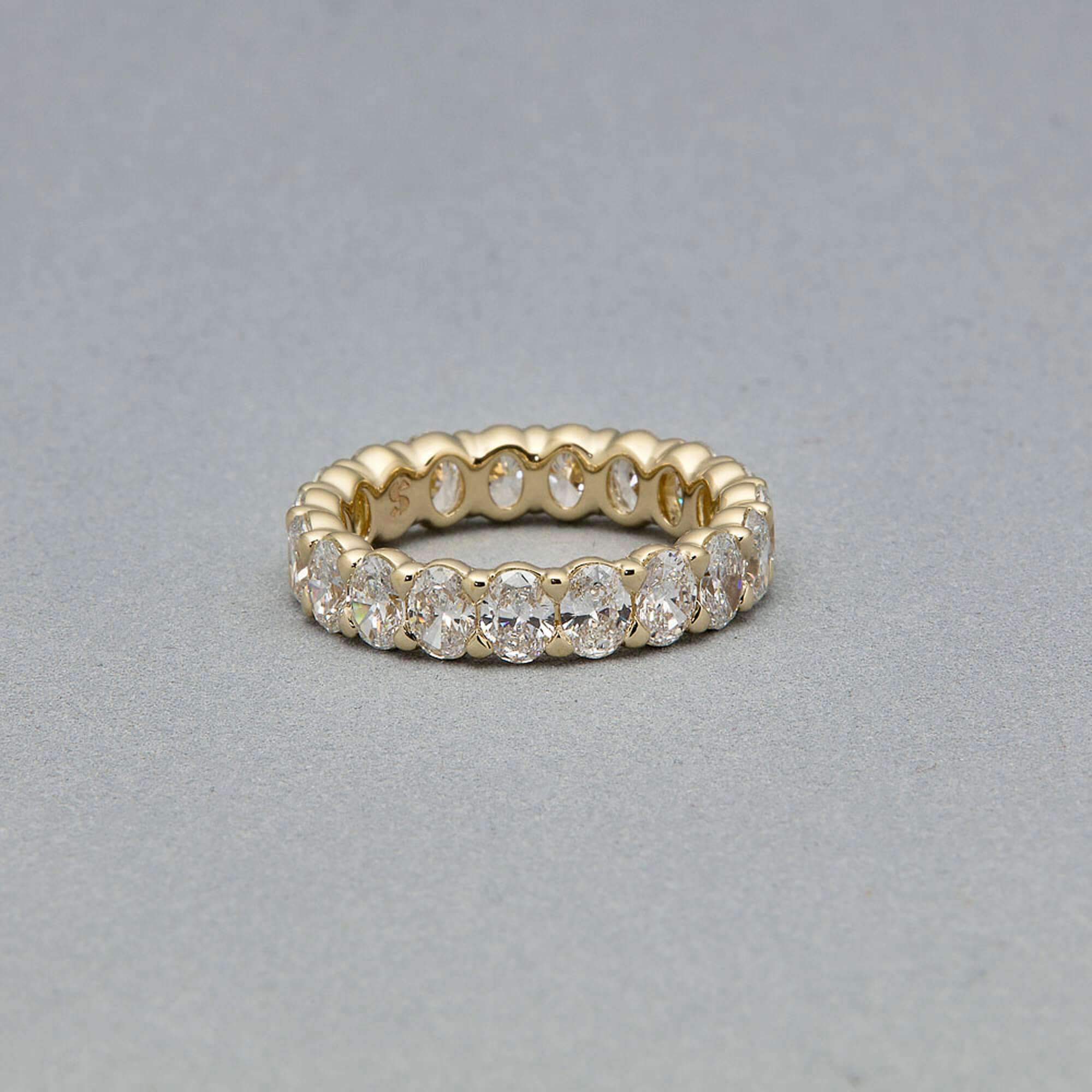 LAB-Created Oval Eternity Band - 4