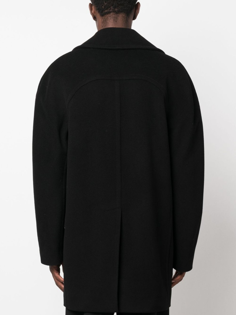 double-breasted tailored coat 4