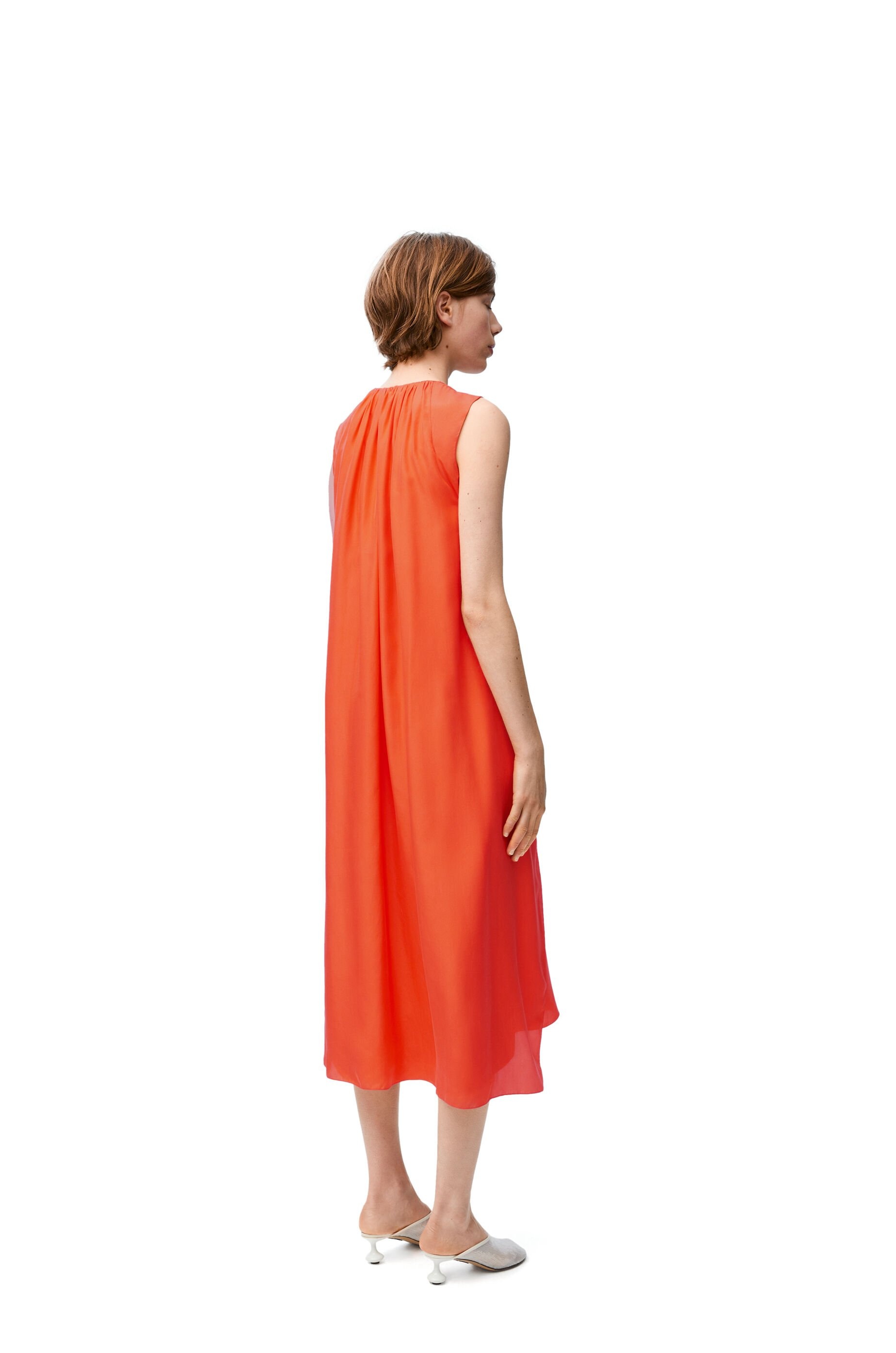Chain dress in silk - 3