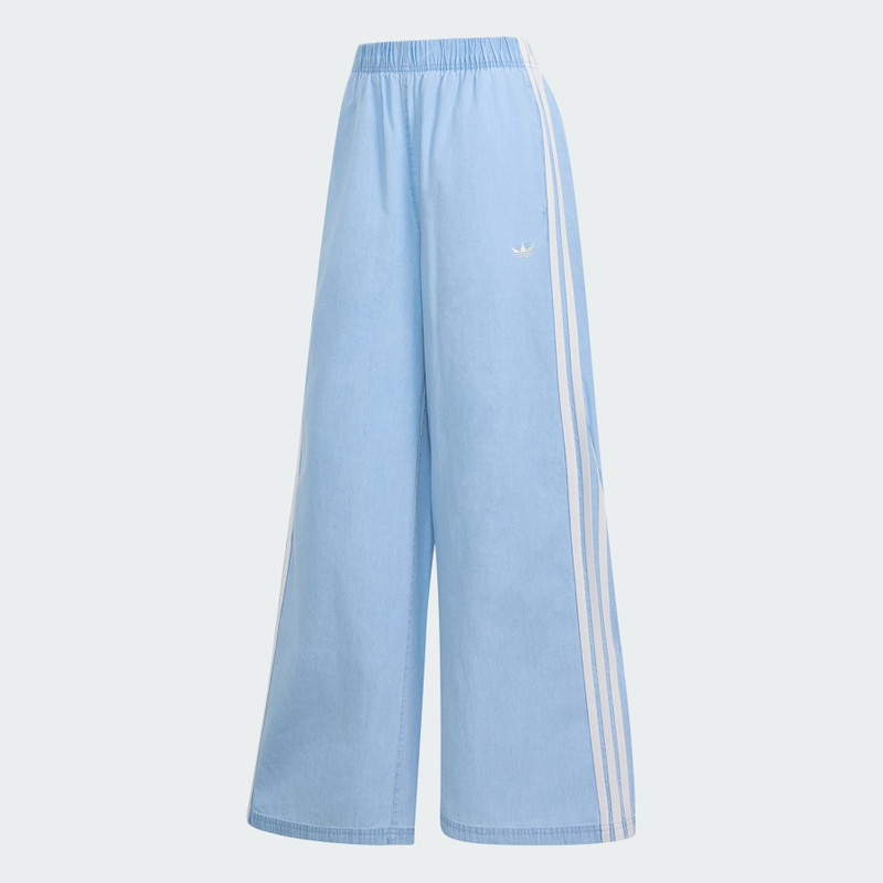ADIDAS ORIGINALS SUMMER GLOW WIDE LEG TRACK PANTS 1