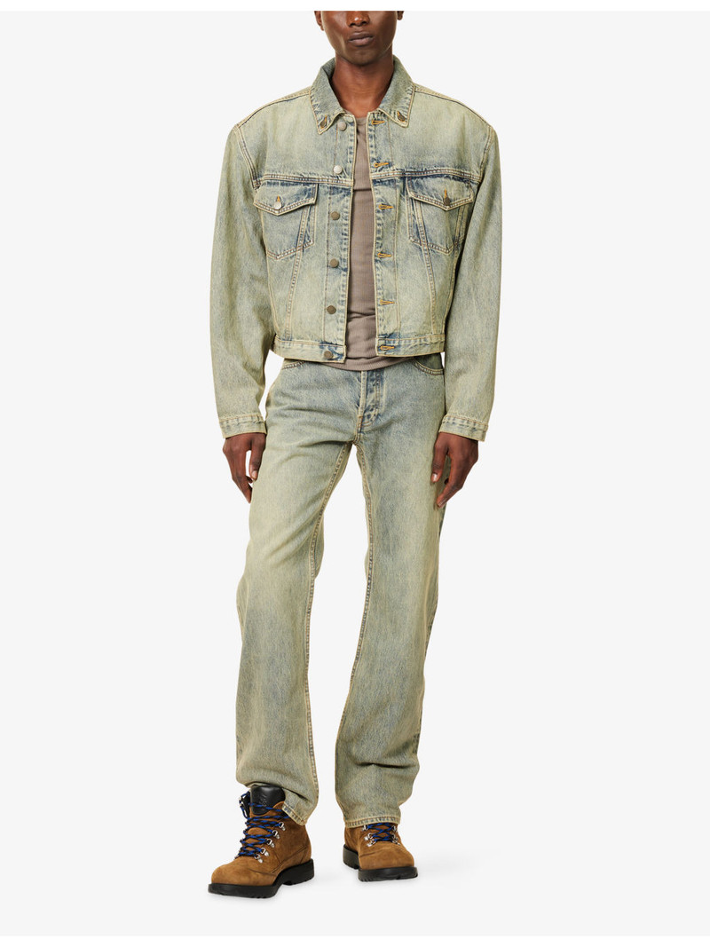 entire studios Slem Straight-Leg Denim Jeans outlook