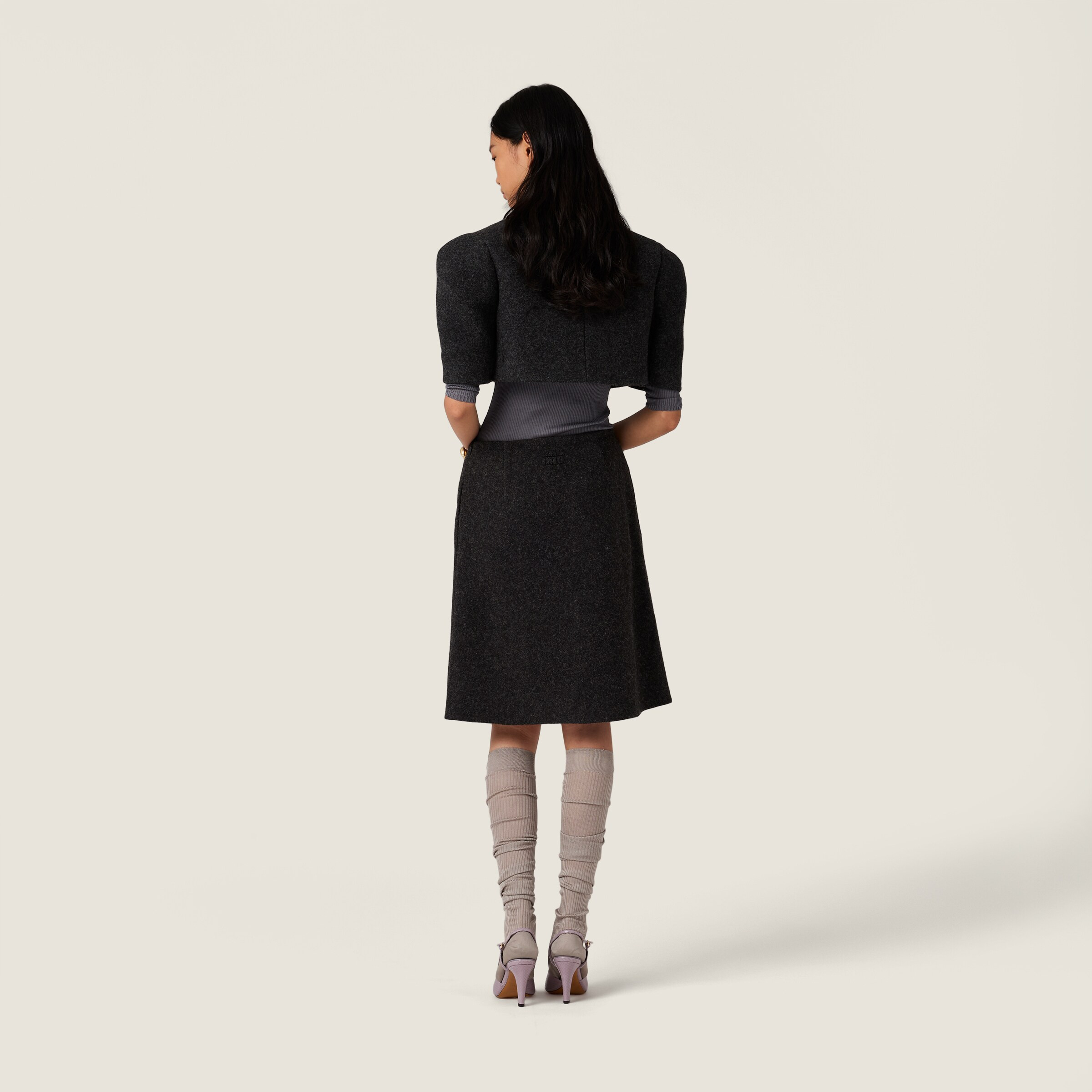 Shetland wool skirt - 3