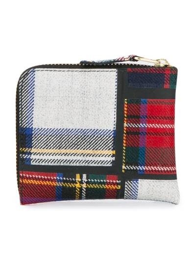 Comme Des Garçons Red Tartan Wallet outlook