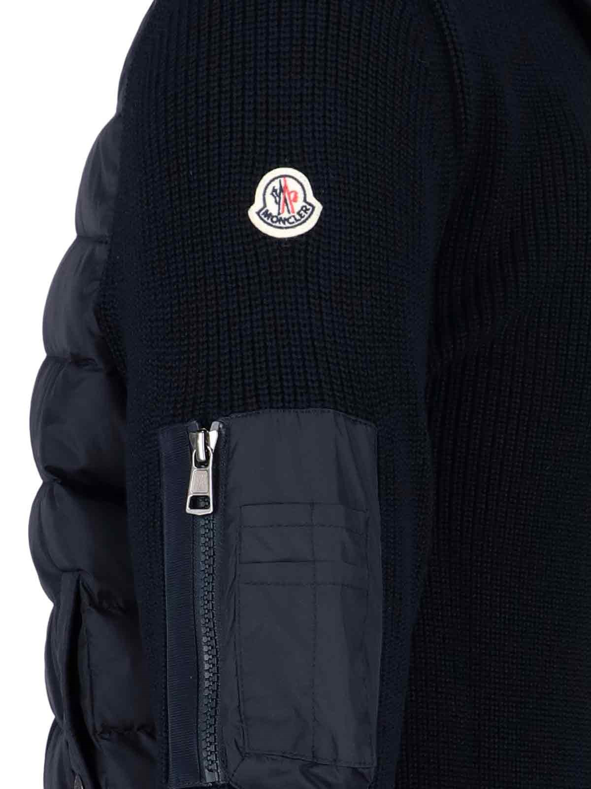 HOODED JACKET NYLON DETAILS - 4