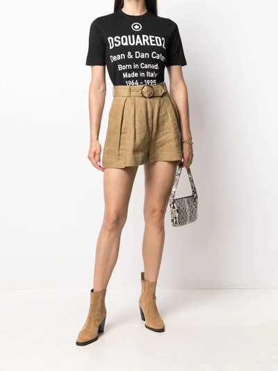 DSQUARED2 logo print T-shirt outlook