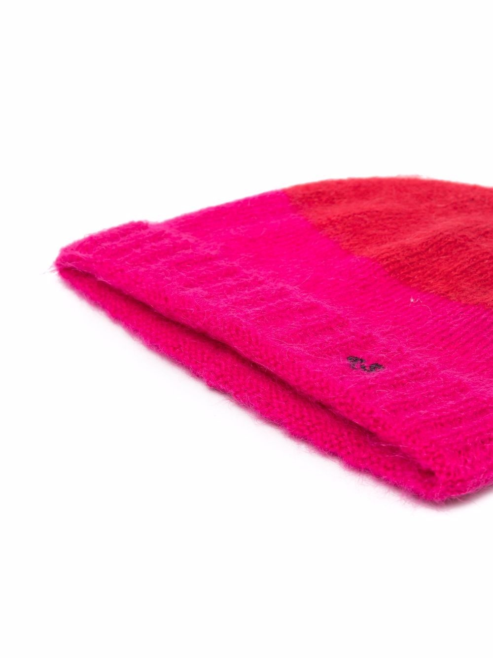 colour block beanie - 2