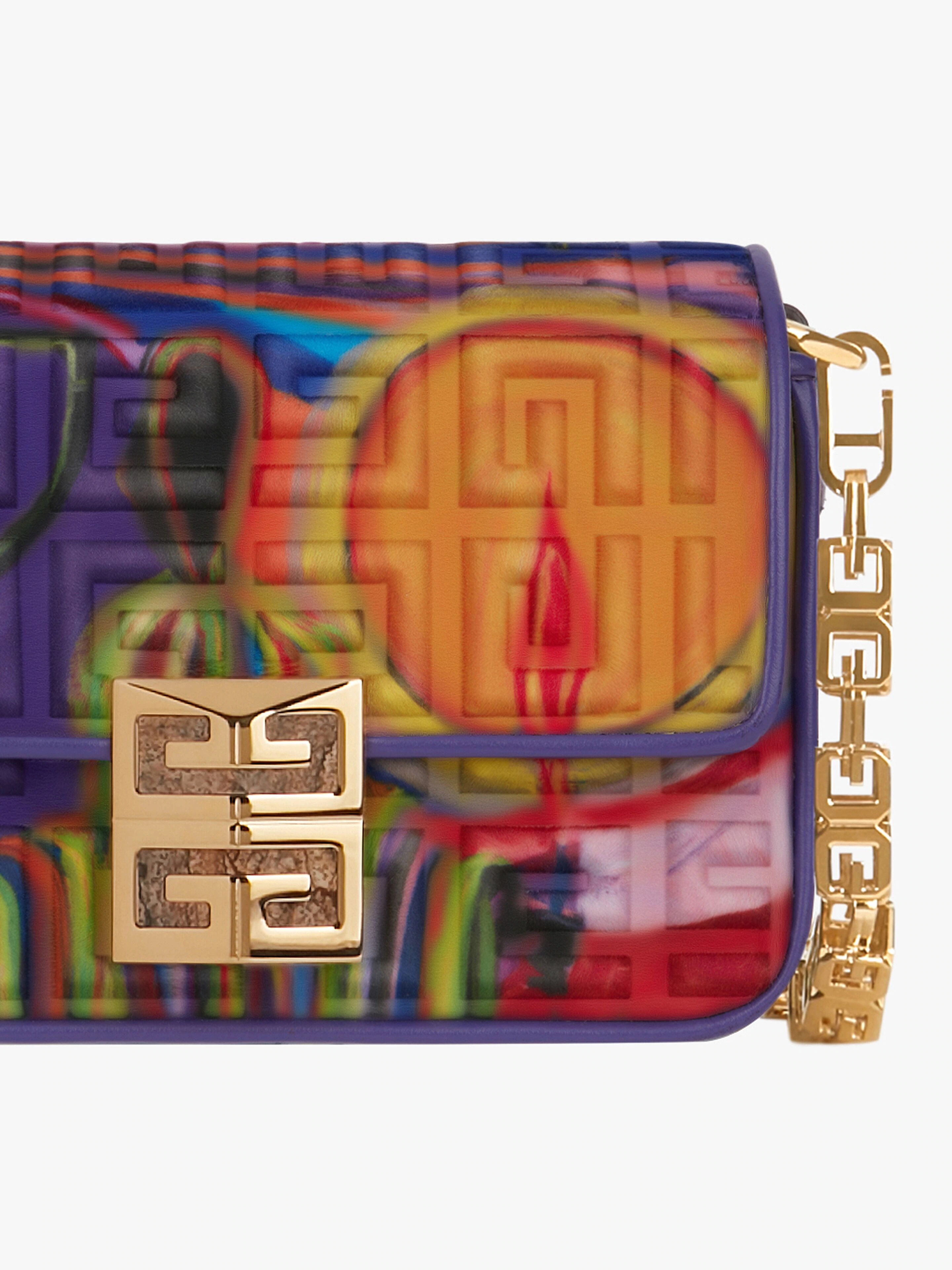 SMALL 4G BAG IN 4G REAPER PRINTED CANVAS WITH CHAIN - 7