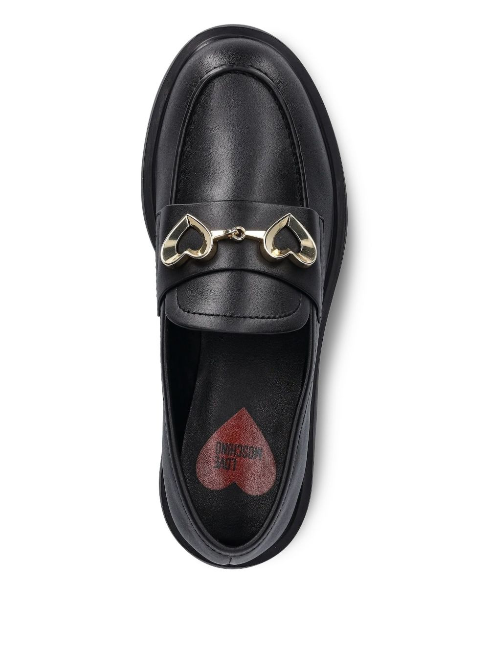 heart platform loafers - 2