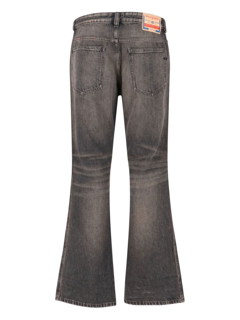 bootcut faded jeans - 2