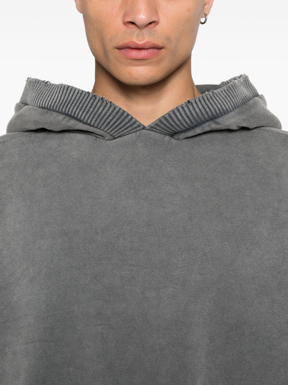 drawstring-hem hoodie - 5