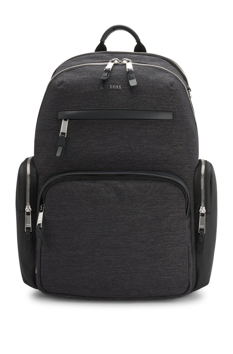BACKPACK WITH CONTRAST SIDE POCKETS 1
