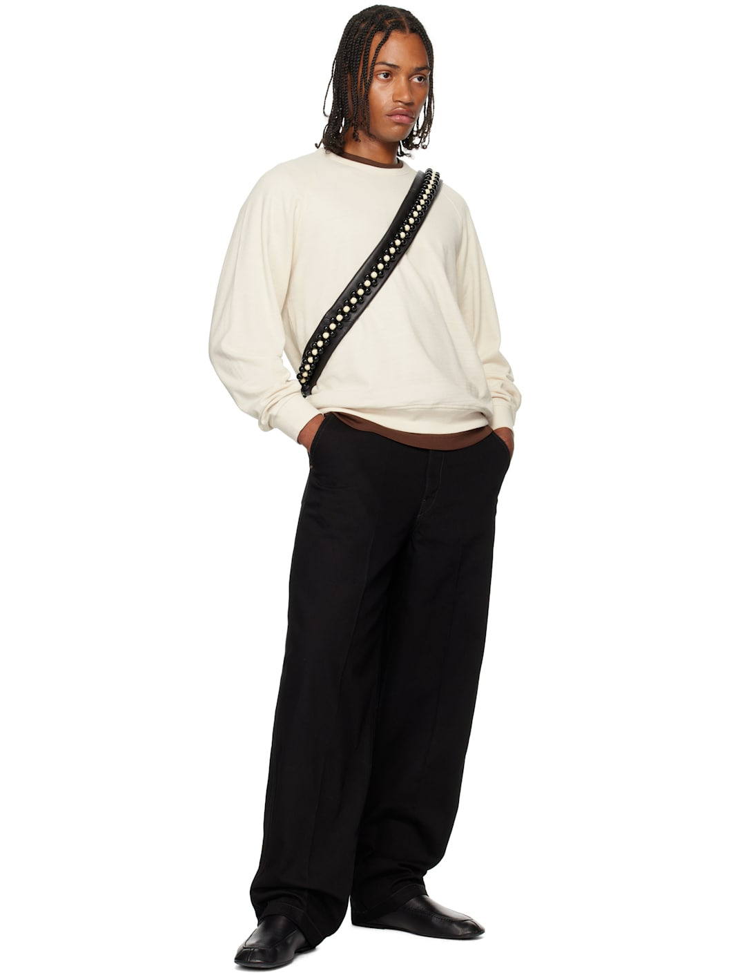 Black Maxi Barrel Workwear Jeans - 4