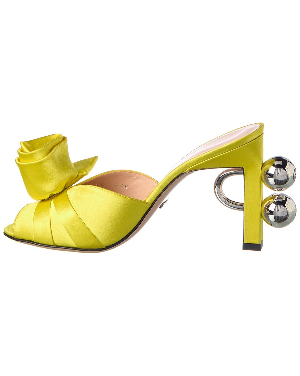 Gucci Satin Sandal - 2