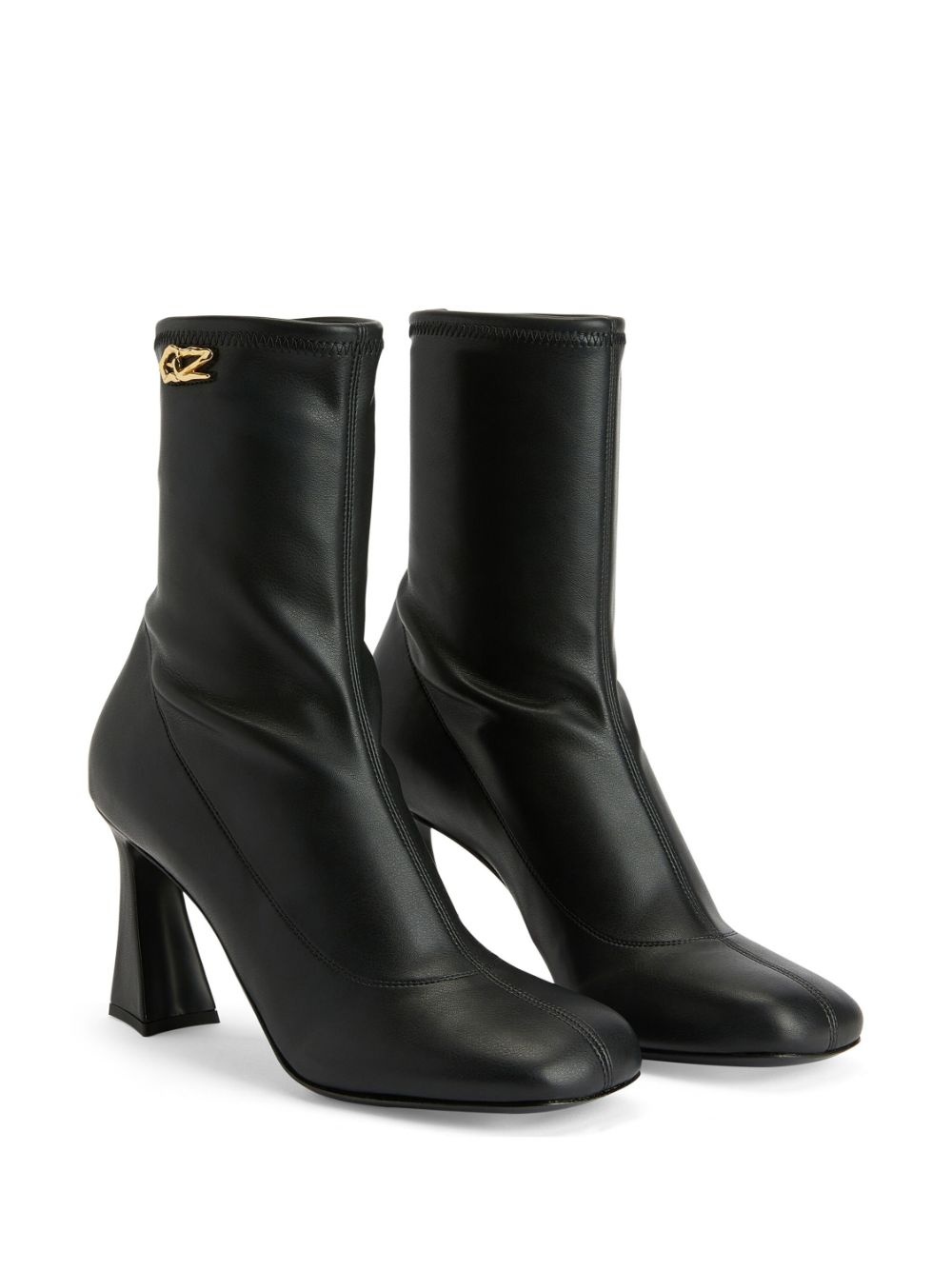 Alethaa 90mm ankle leather boots - 2