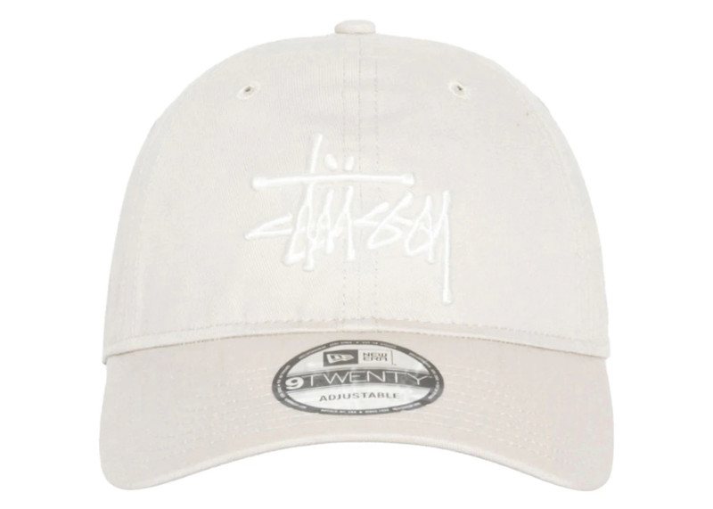 Stüssy Stussy New Era 9Twenty Basic Strapback Stone outlook