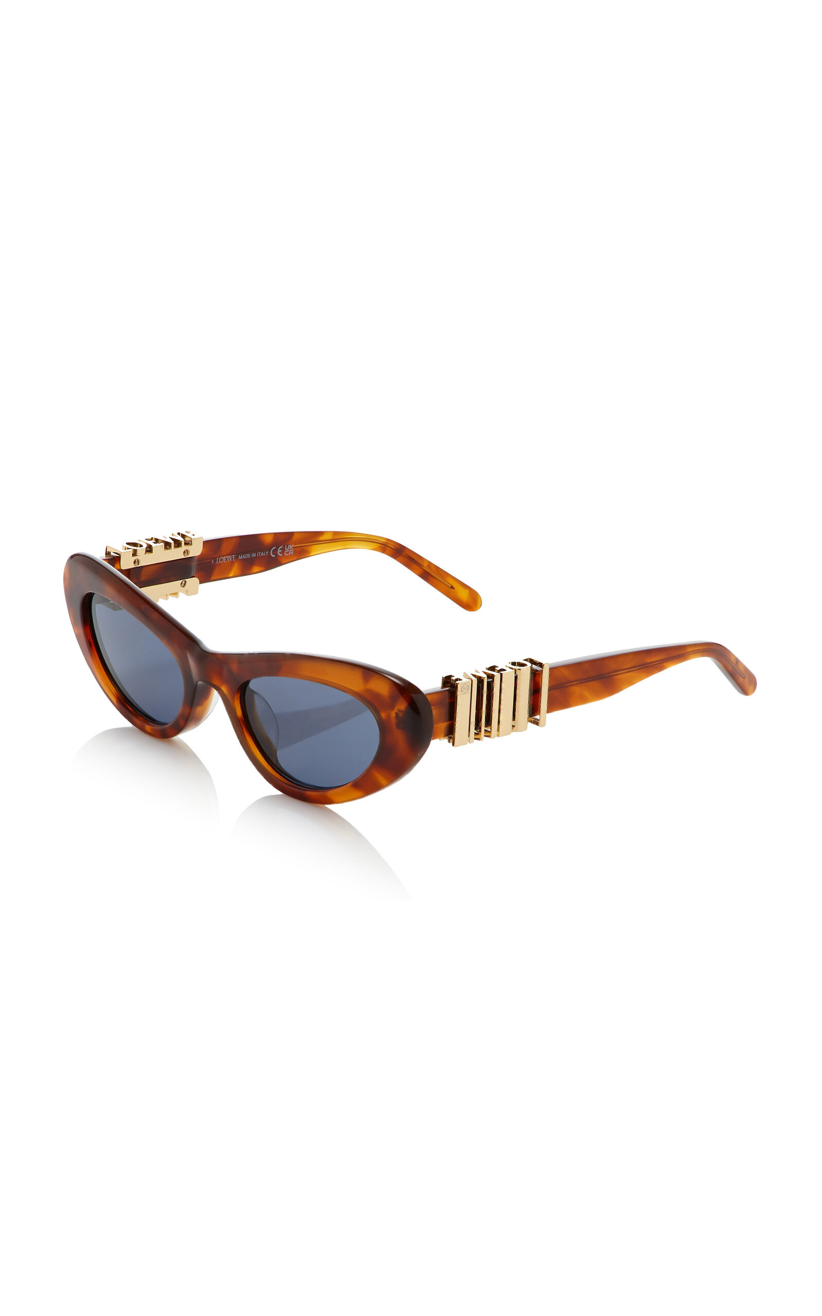 Tortoiseshell Acetate Sunglasses brown - 3