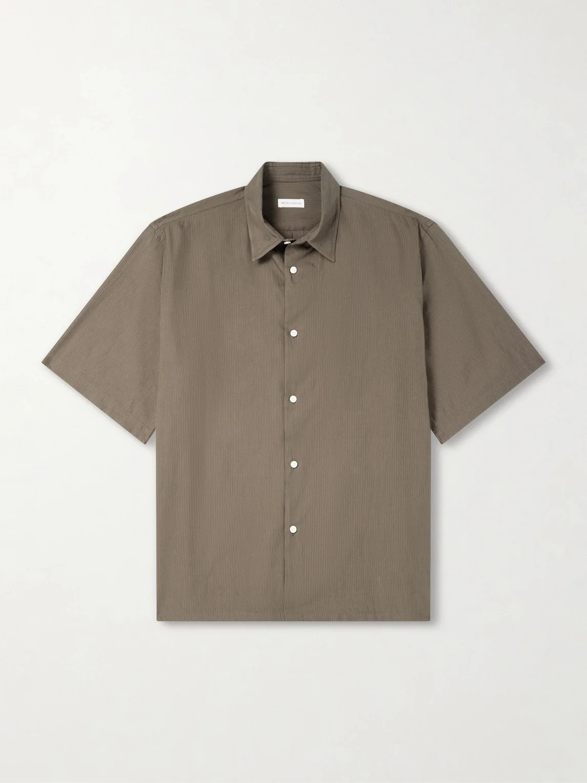 Cotton and Silk-Blend Shirt - 1