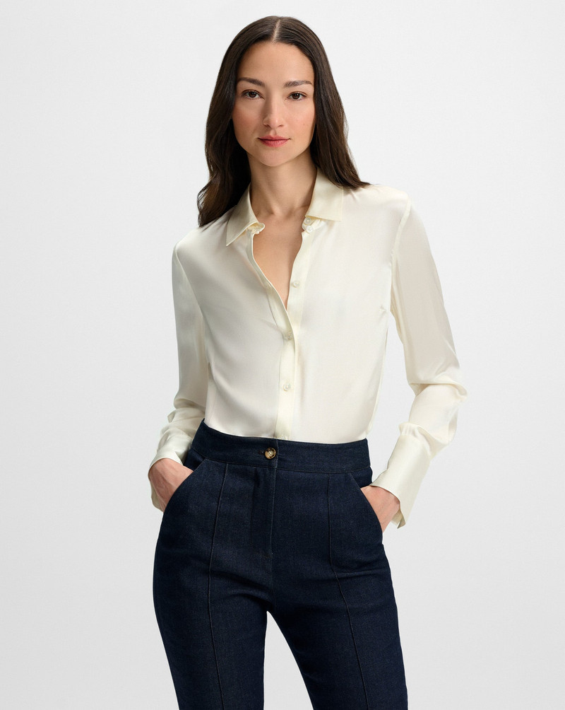VERONICA BEARD MONIQUE BUTTON-DOWN SHIRT outlook