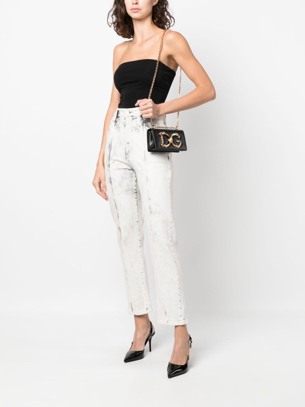 DG Girls leather crossbody bag - 2