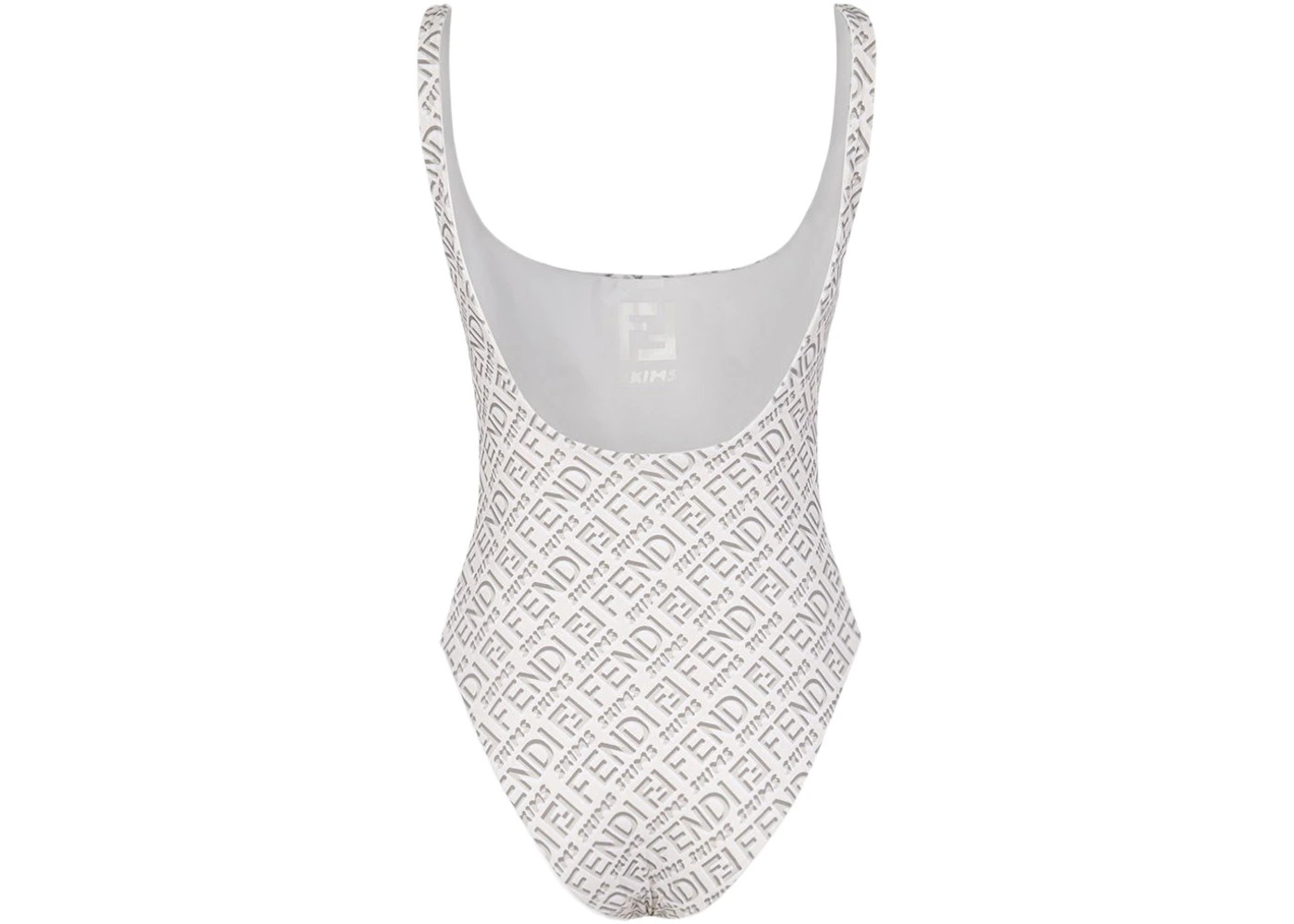 Fendi x SKIMS Reversible One-Piece Swimsuit Connecticut - 2