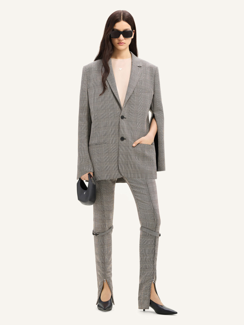 courrèges PRINCE OF WALES TAILORED JACKET outlook