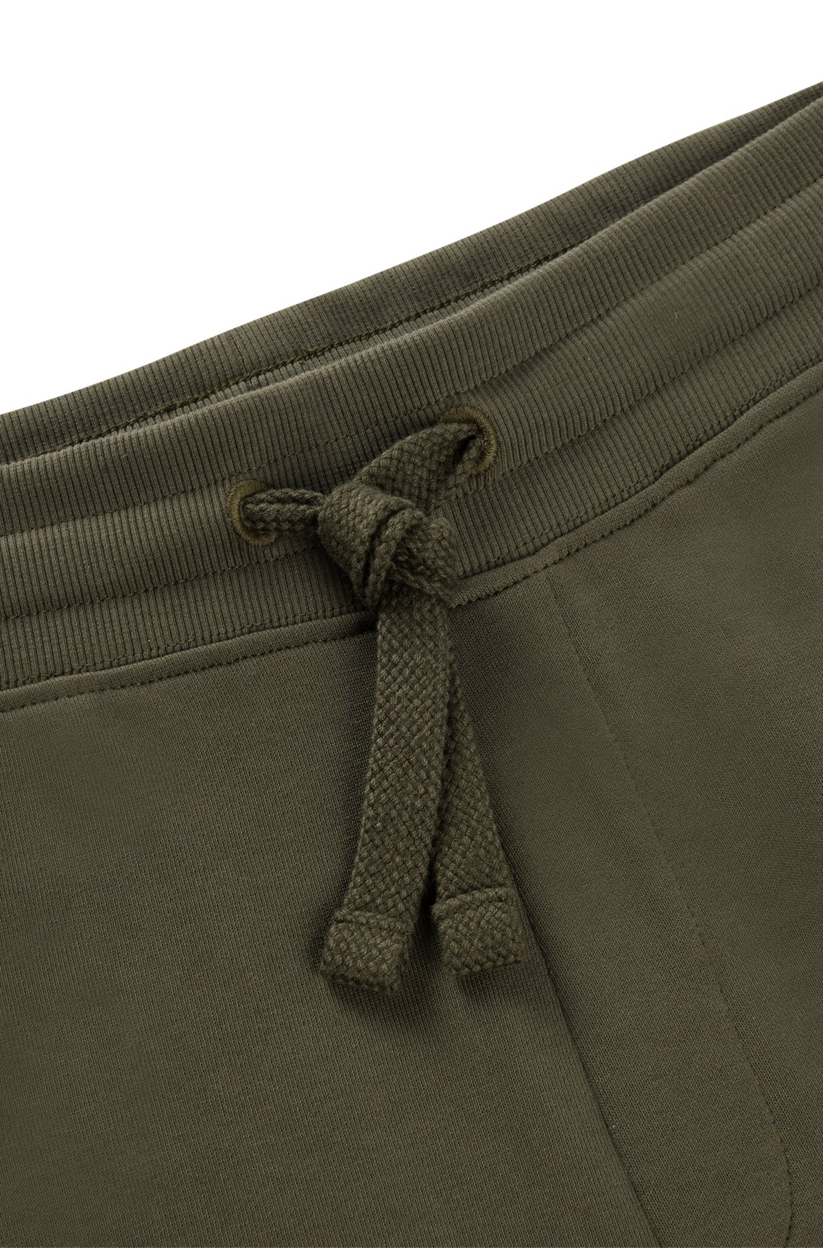 COTTON-TERRY TRACKSUIT BOTTOMS WITH LOGO PRINT - 6