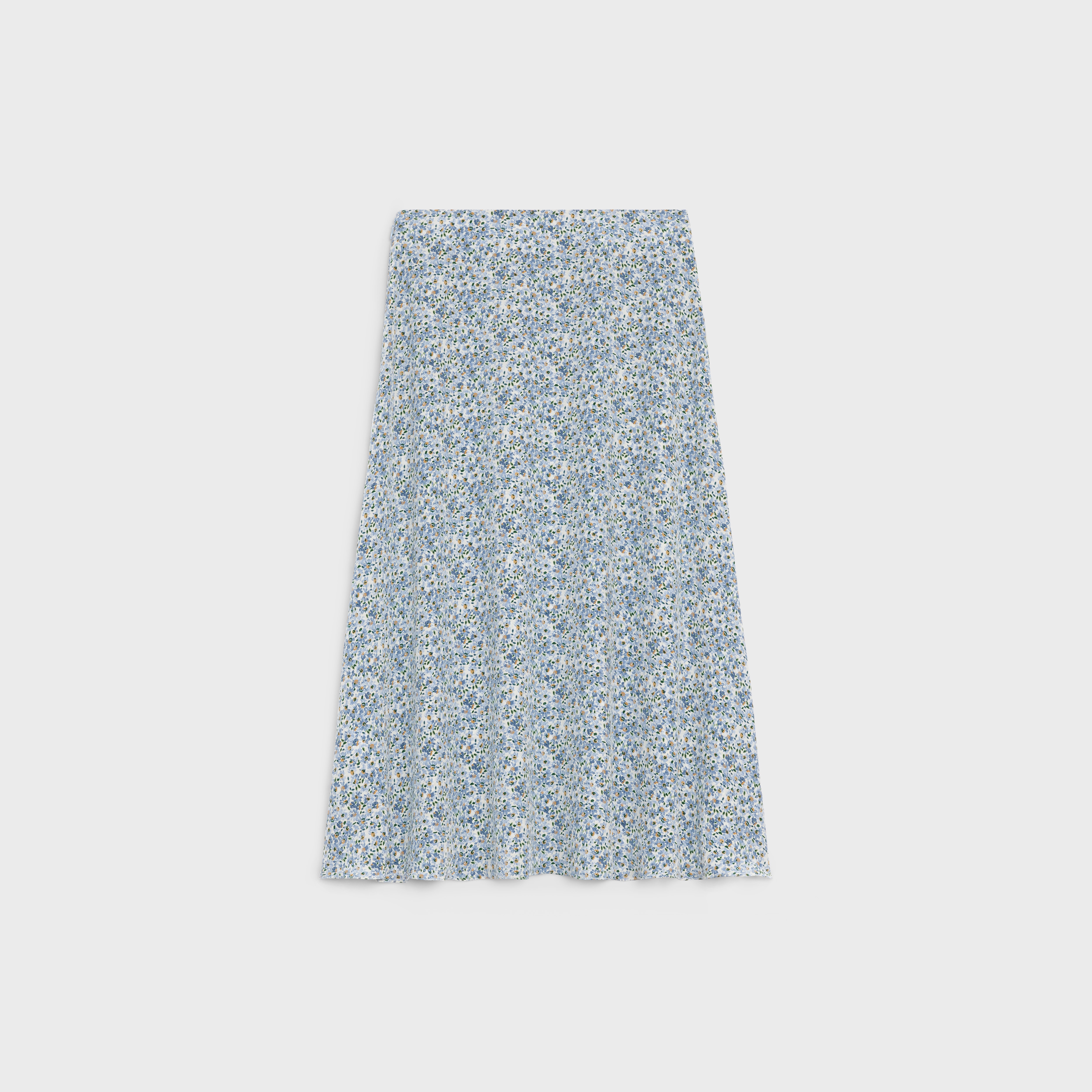 MIDI SKIRT IN CREPE DE CHINE - 2