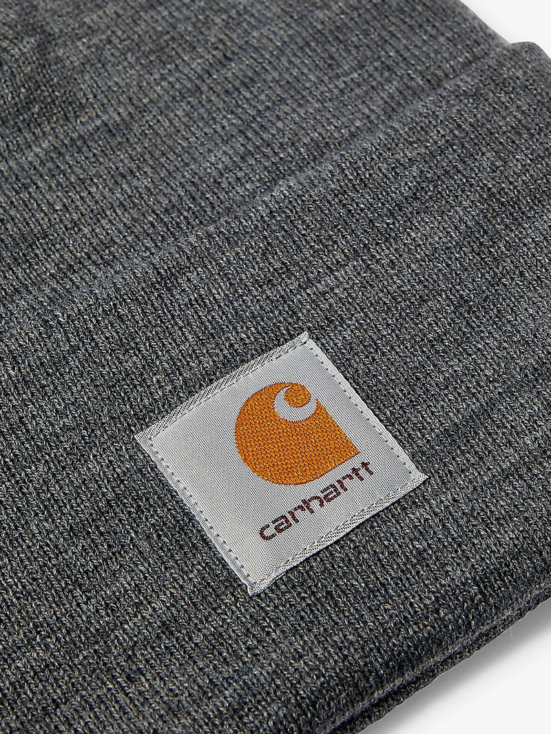 Carhartt Acrylic Watch brand-patch knitted beanie hat outlook