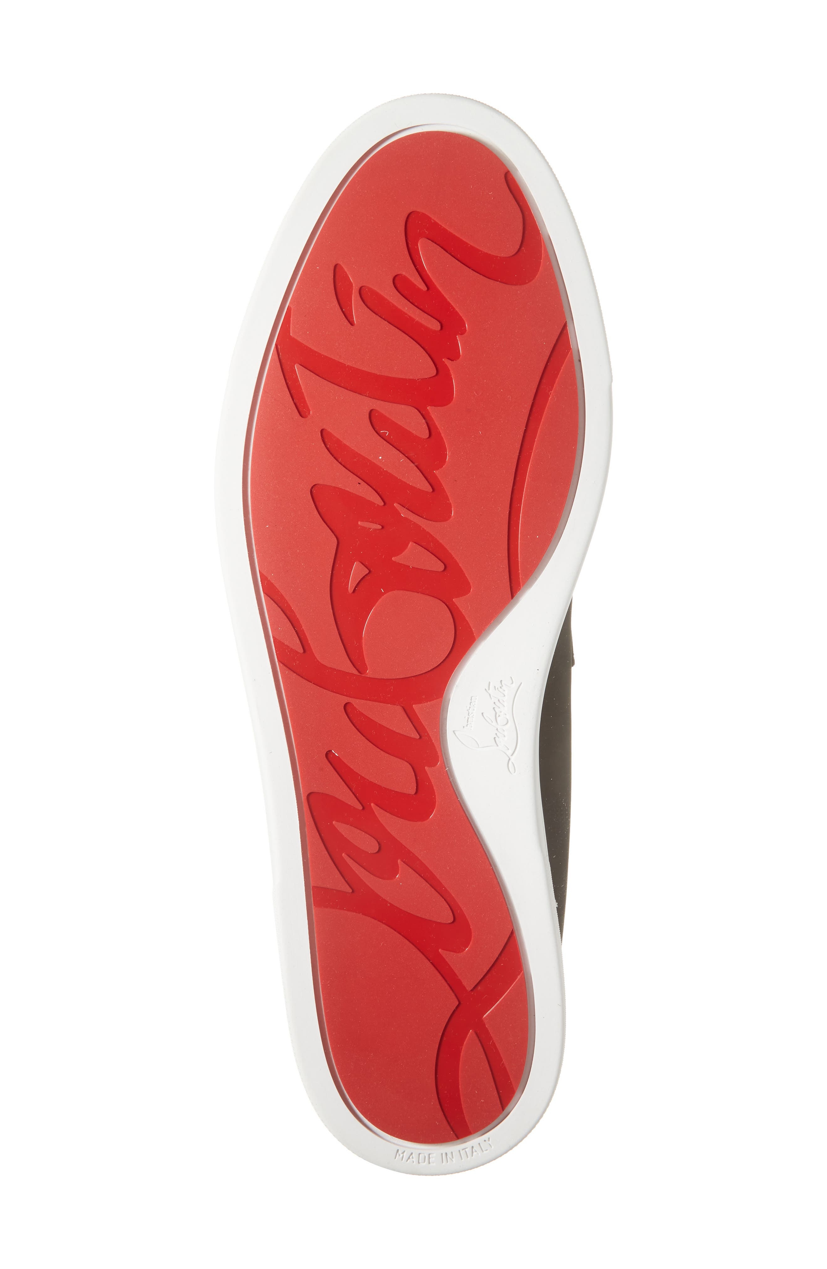 Christian Louboutin Chambeliboat Loafer in Black/Lin Black at Nordstrom - 6