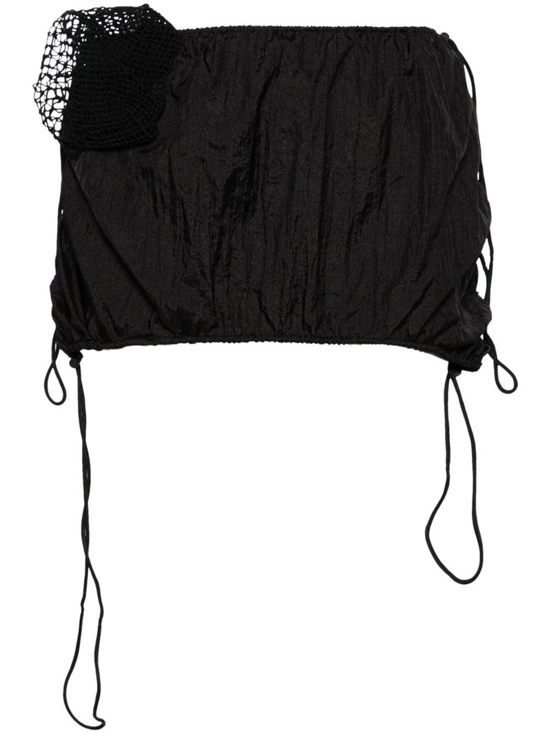 Chute drawstring miniskirt 1