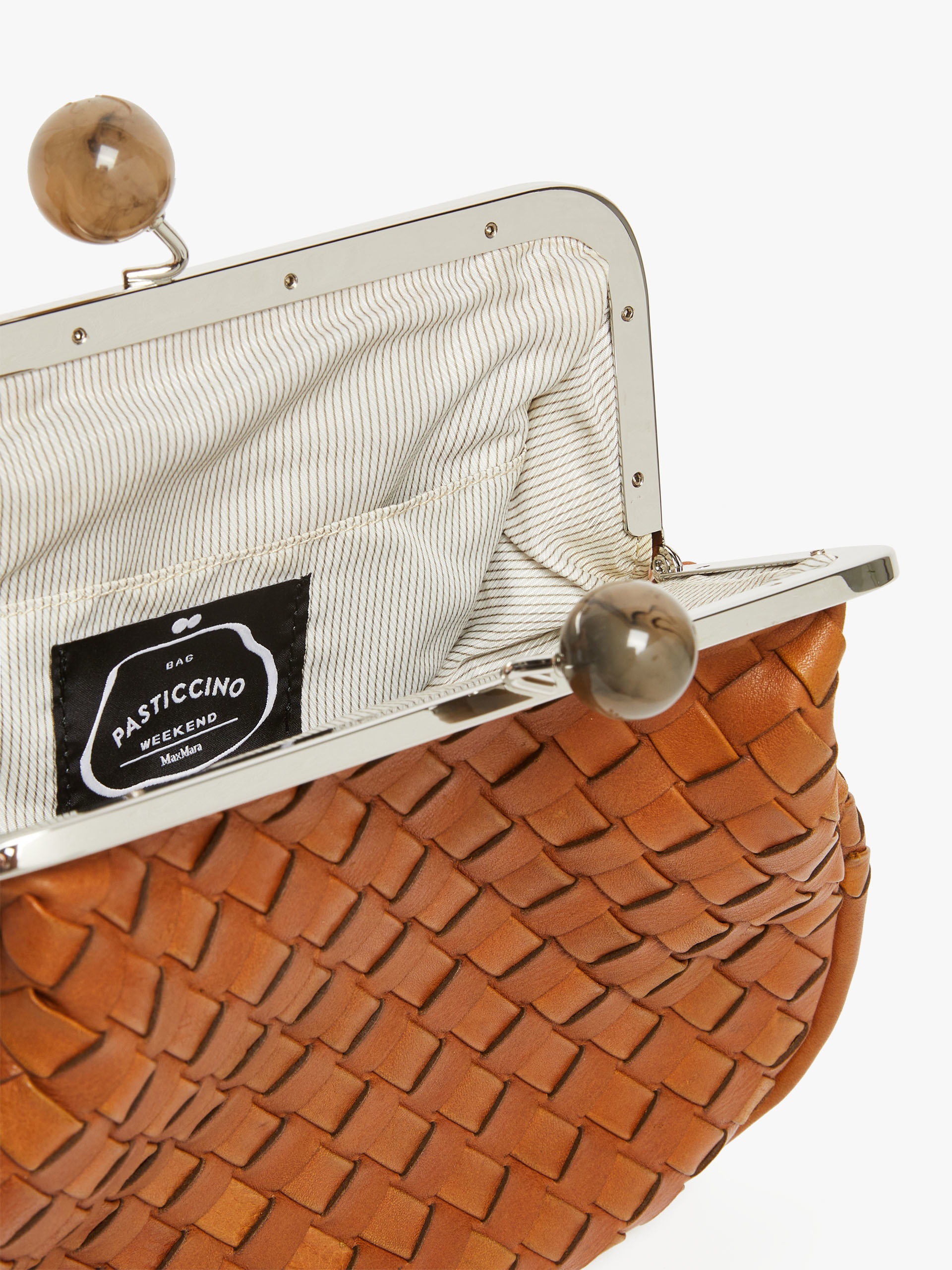 PANCIA Medium leather Pasticcino Bag - 6