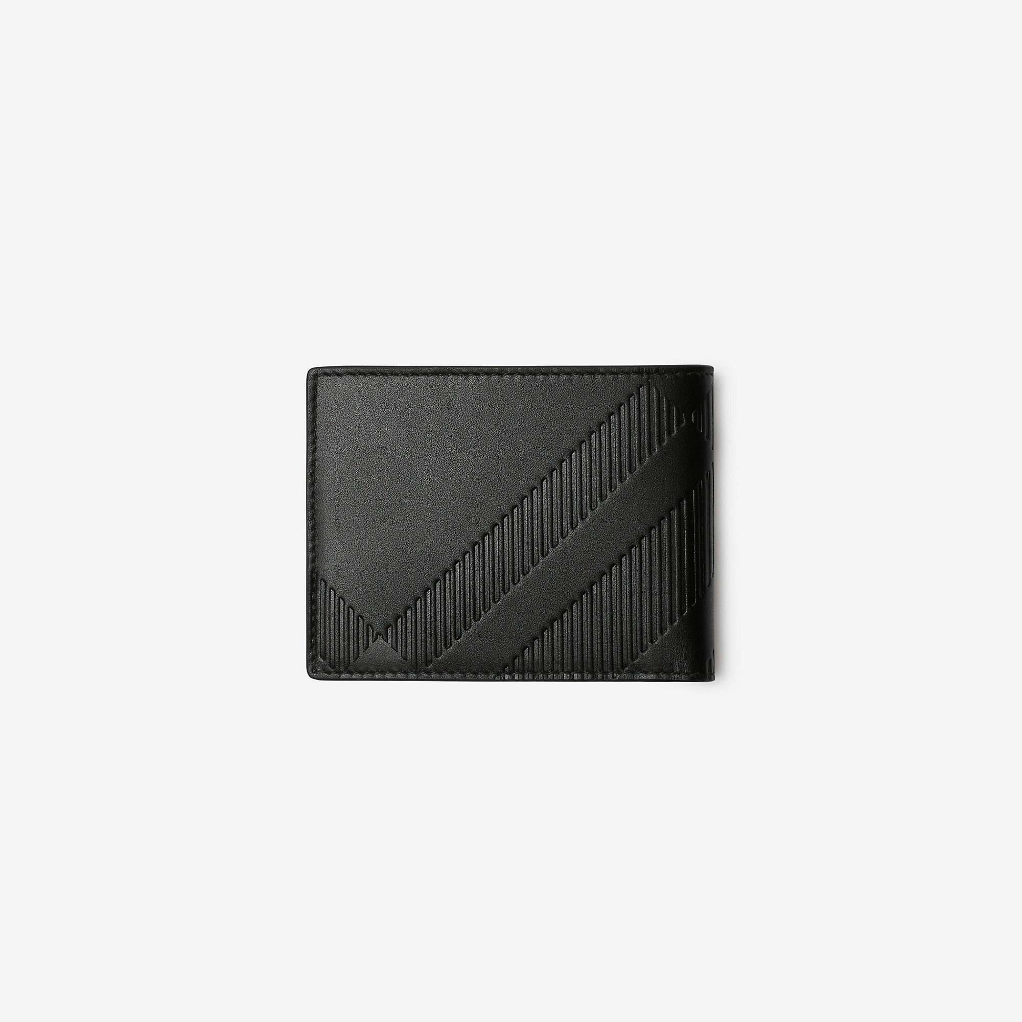 Embossed Check Slim Bifold Wallet - 3