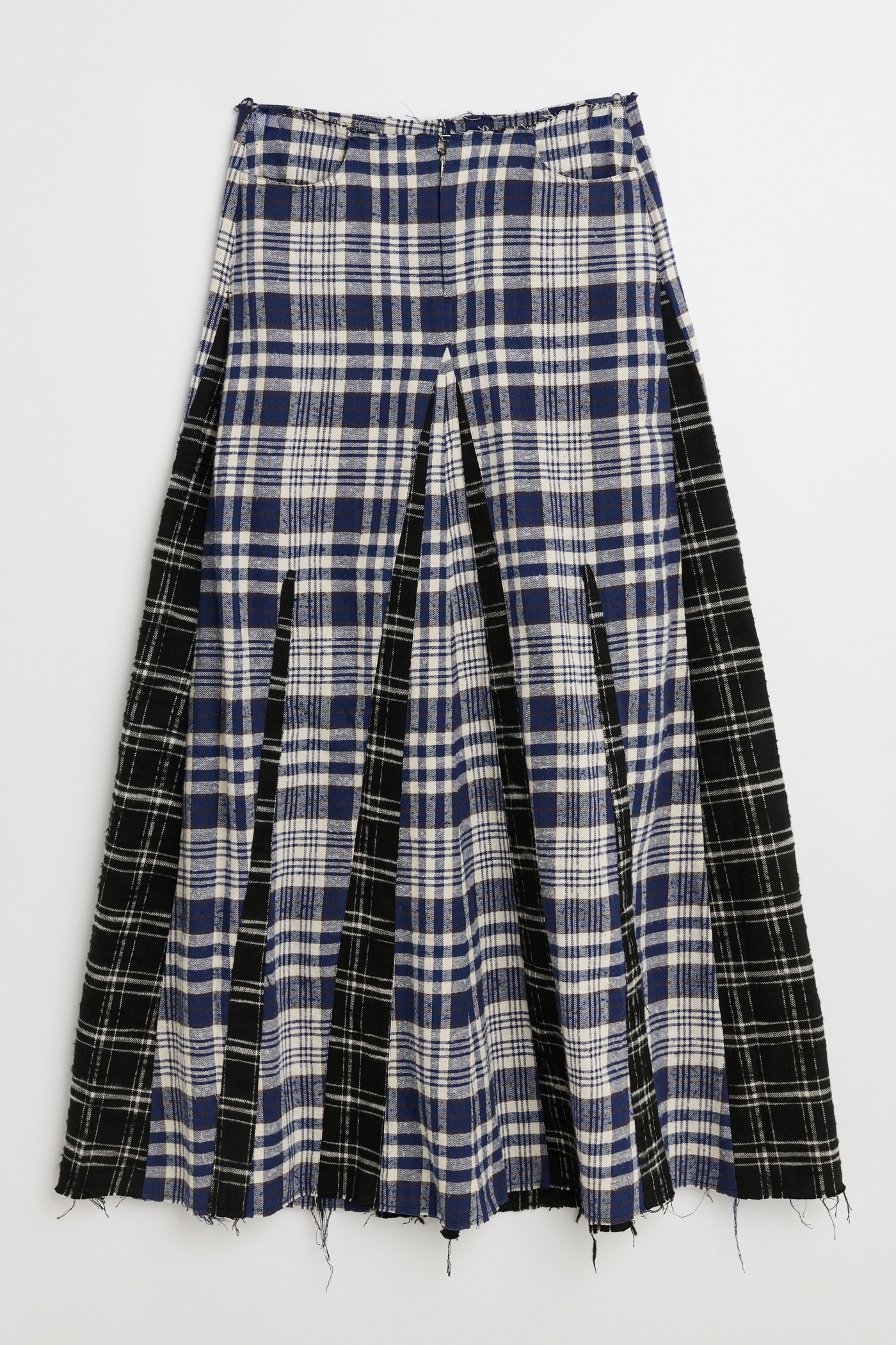 Rebel Skirt Blue and Black Coastal Flannel - 7