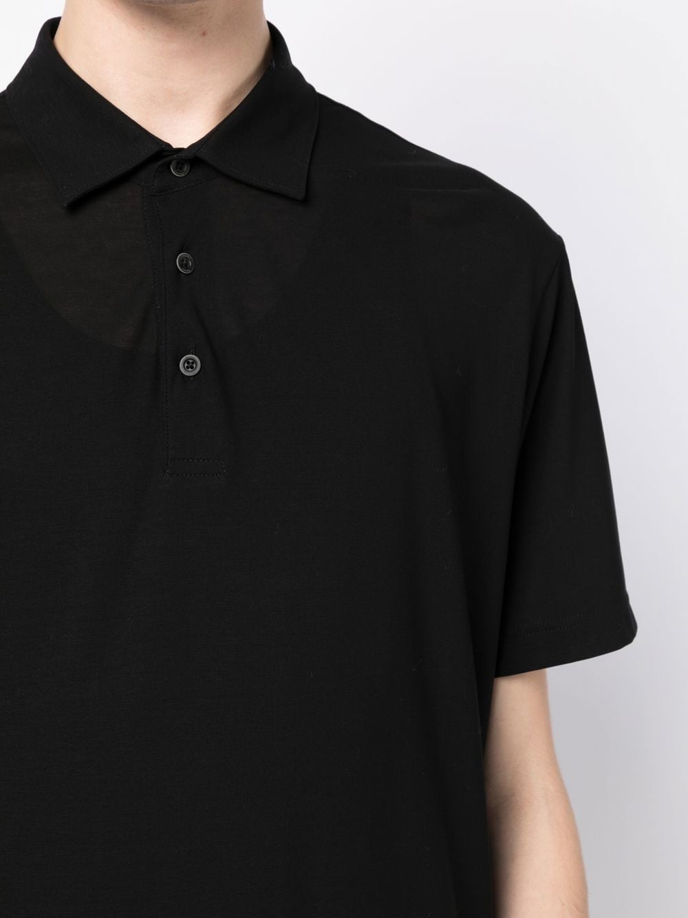 short-sleeved polo shirt - 5