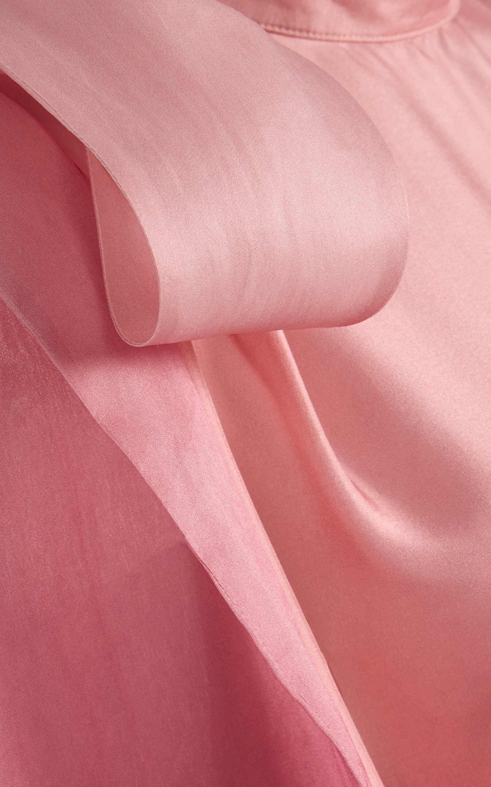 Inez Silk Habotai Gown pink - 5