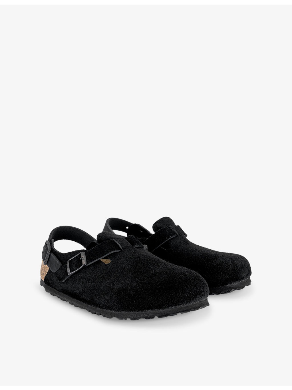 Tokio Sling-Back Suede Clogs - 3