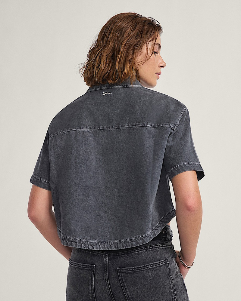 Natalie Denim Button Up Shirt 3
