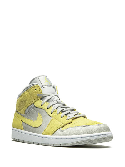 Jordan Air Jordan 1 Mid "Grey fog/Lemon wash" sneakers outlook