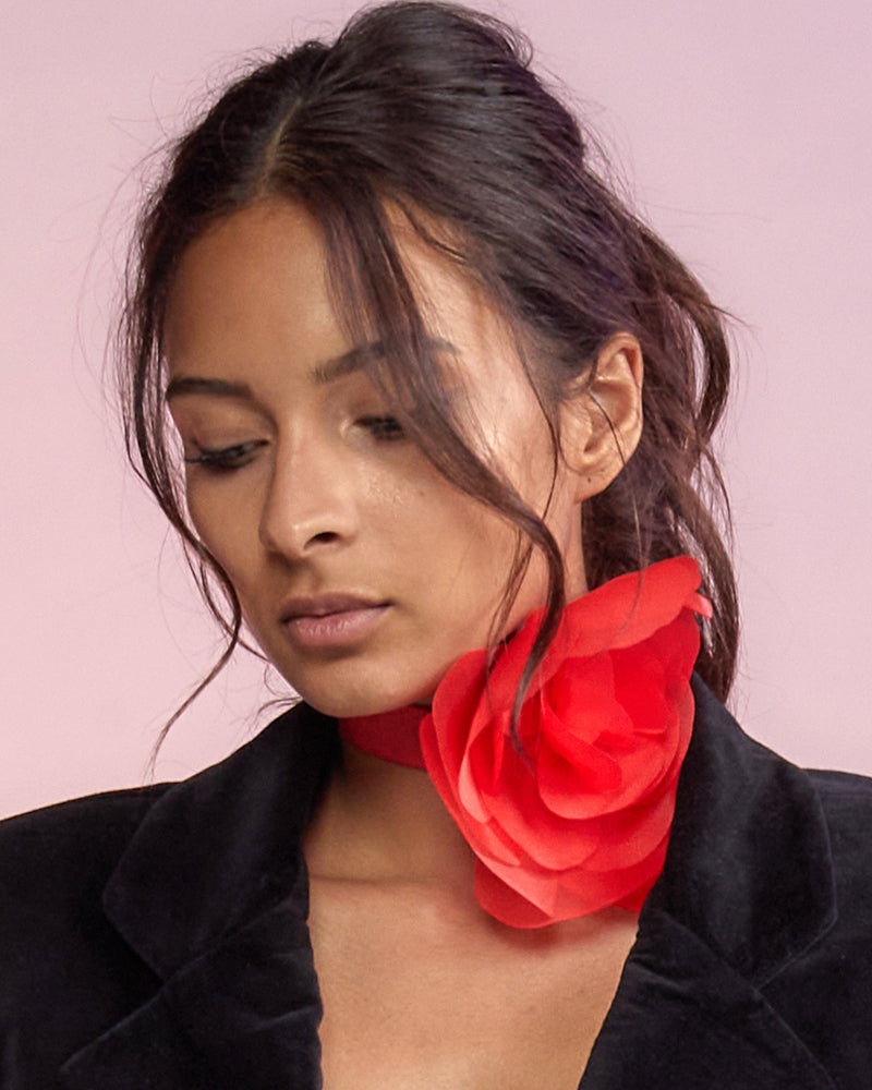Organza Flower Ties - 2