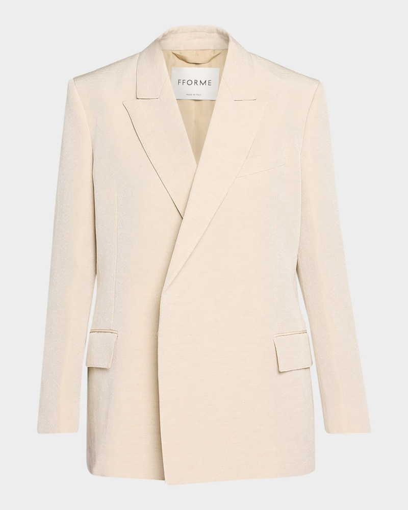 Winslow Double-Breasted Linen Jacket 1