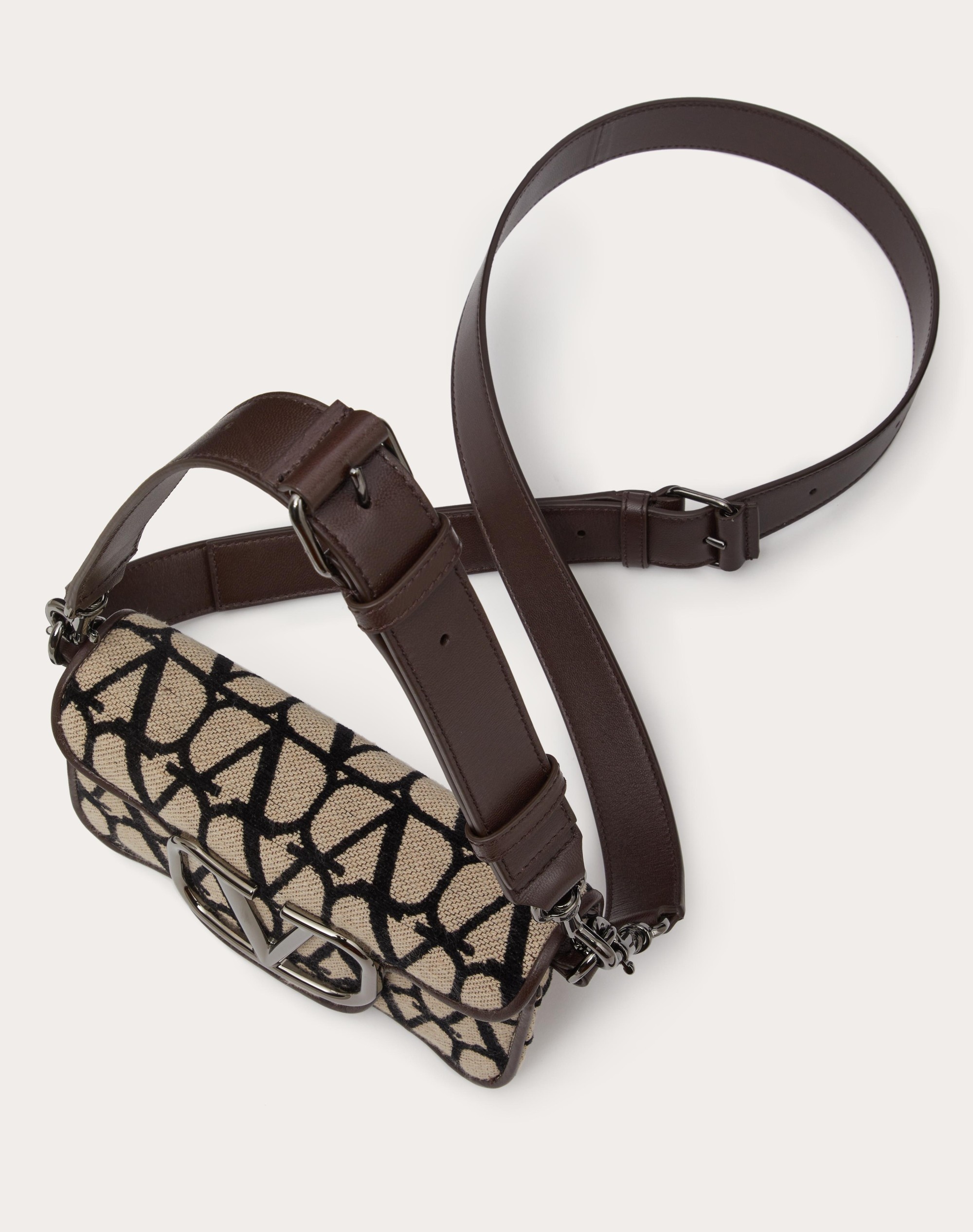 MINI LOCÒ TOILE ICONOGRAPHE SHOULDER BAG - 6