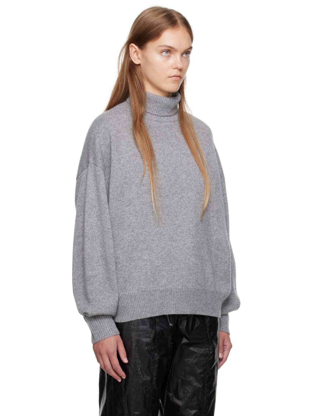 Gray Aspen Turtleneck - 2