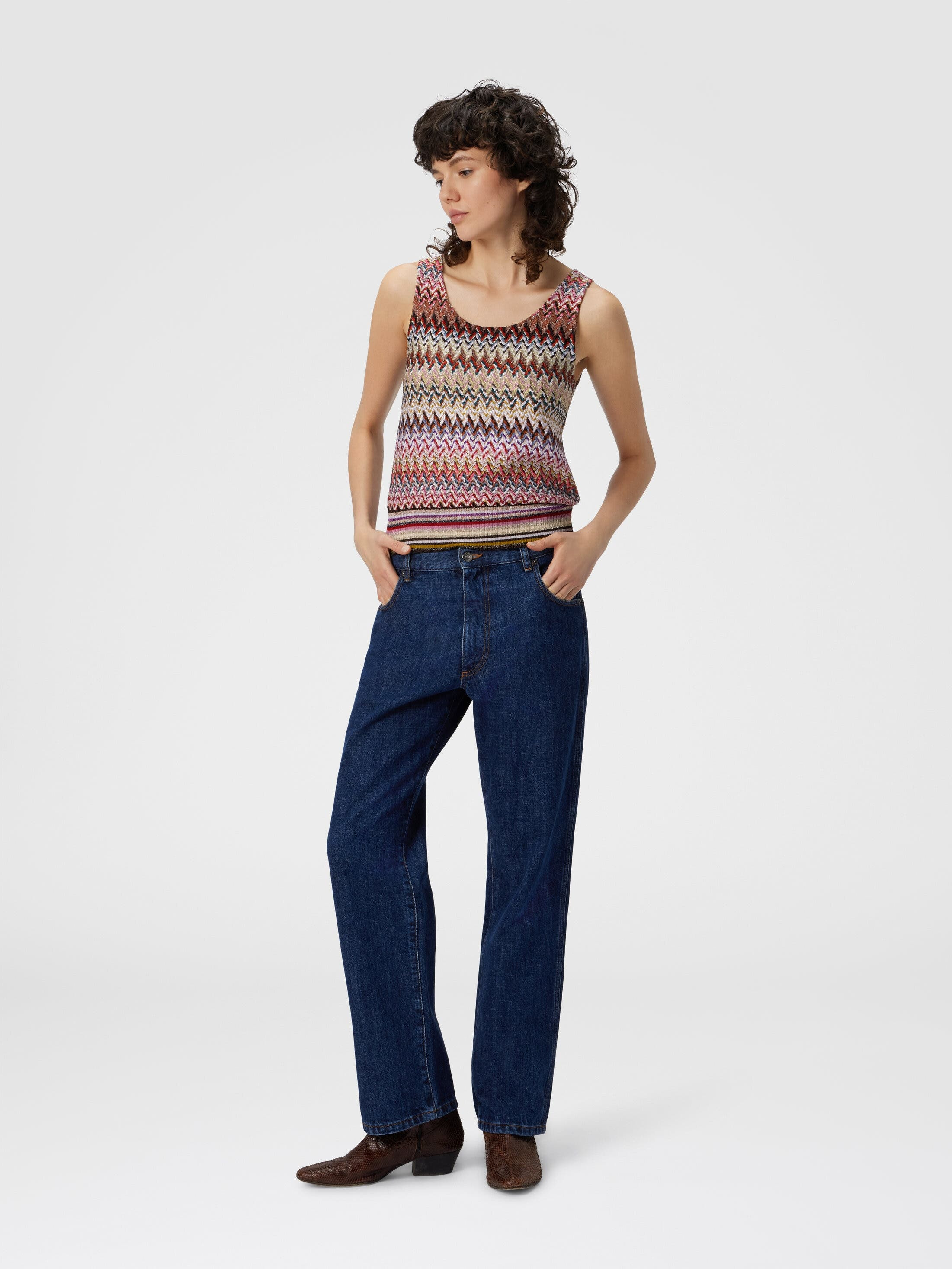 Missoni Five-pocket Mid-rise Denim Pants in Blue at Nordstrom - 2